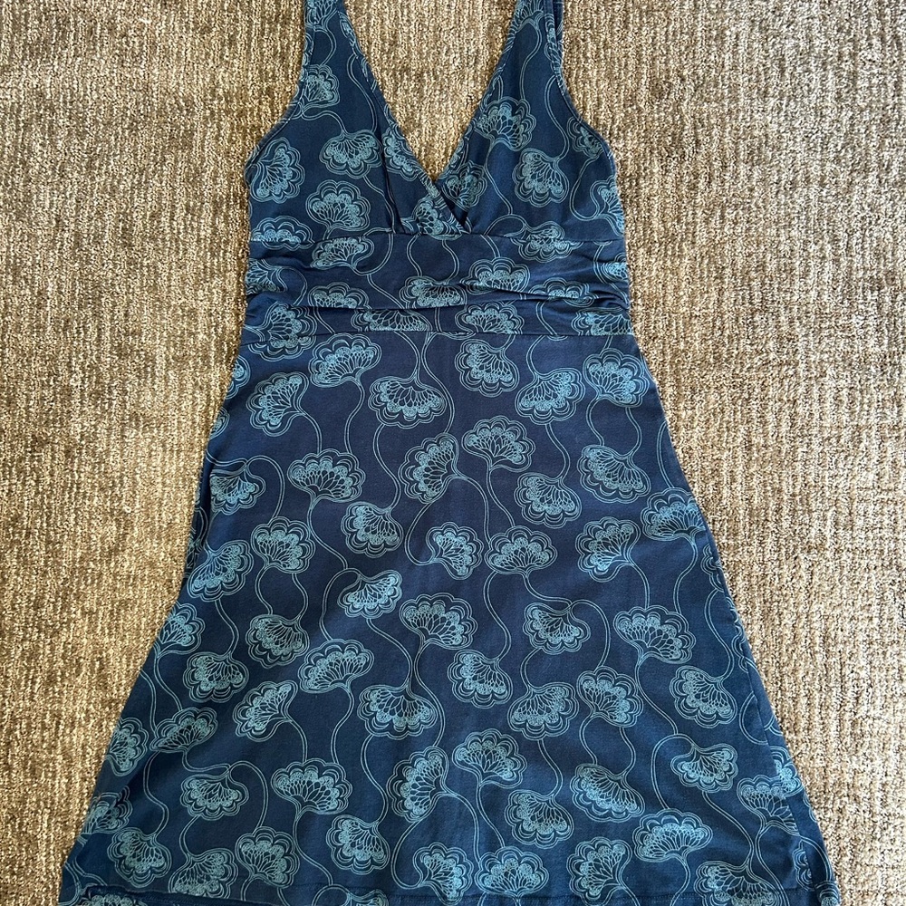 Patagonia Navy Floral Mini Dress